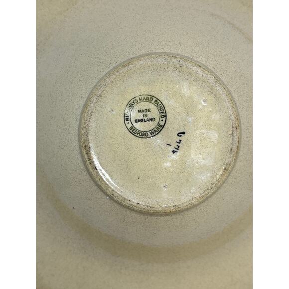 Ridgways Bedford Ware Pottery Bowl Hand Painted England - Picture 9 of 10